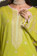 ZB  Embroidered Shirt Shalwar Dupatta - 0081