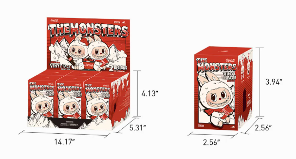 THE MONSTERS COCA-COLA LABUBU SERIES-Vinyl Face Blind Box (ORIGINAL POP MART PRODUCT)