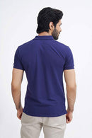 Soft Cotton Polo For Men's (Blue)