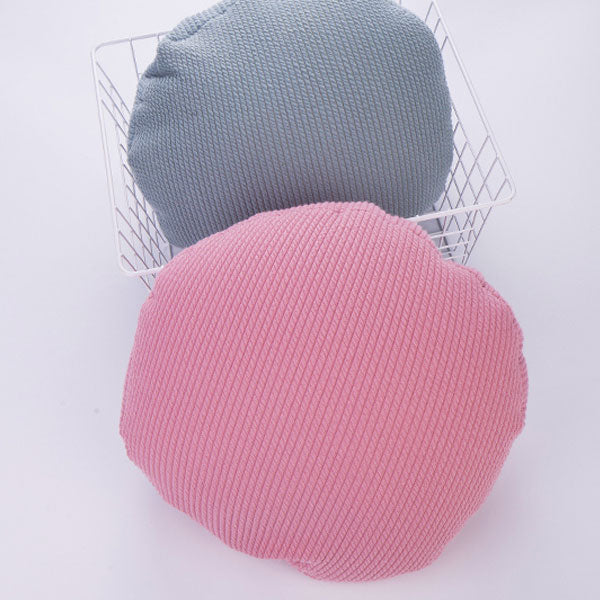 Round Foam Particle Throw Pillow