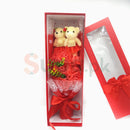 Medium Size  Decoration Teddy Bear Flower Bouquet