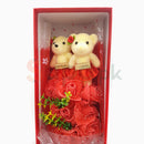 Medium Size  Decoration Teddy Bear Flower Bouquet