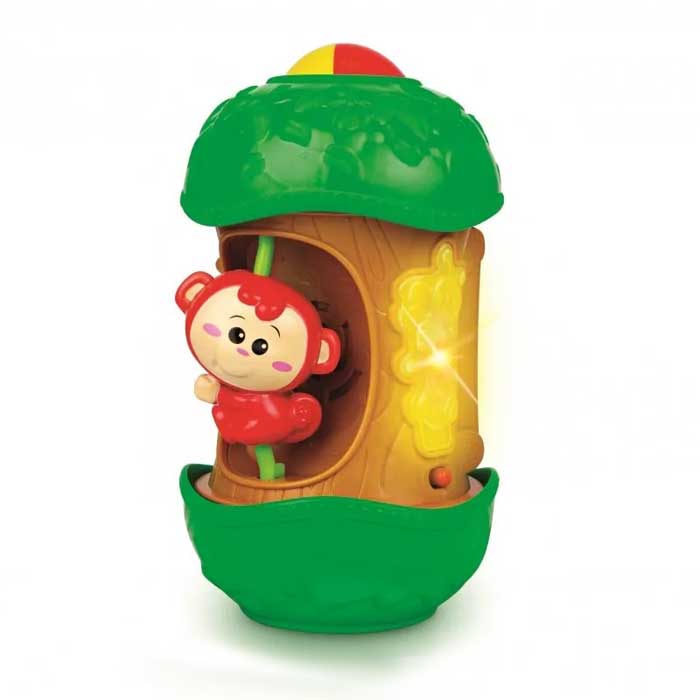 Monkey Activity Roller Toys For Kids With Cheeky Monkey Pal