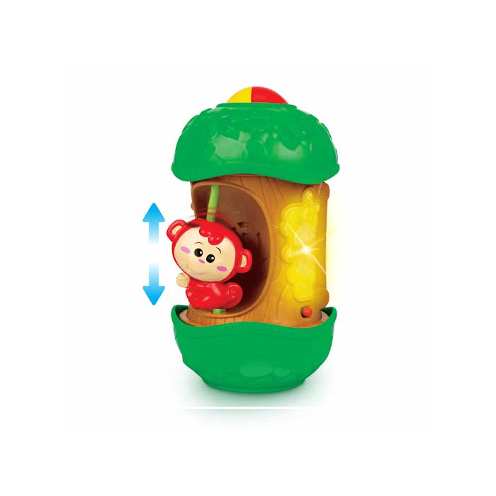 Monkey Activity Roller Toys For Kids With Cheeky Monkey Pal