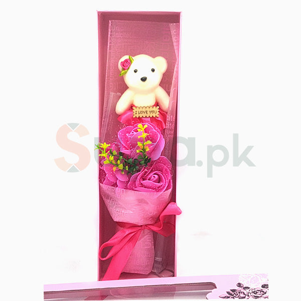 Small Decoration Teddy Bear Flower Bouquet