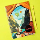 Amazing Art Design Notebook Diary A6 For My Own Notes In Different Style