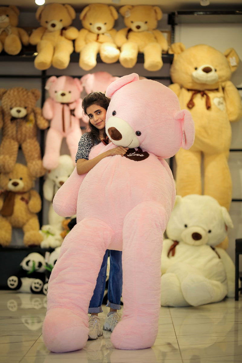 Soft And Huggable Jumbo Pink Teddy Bear 200cm - Giant Teddy Bear