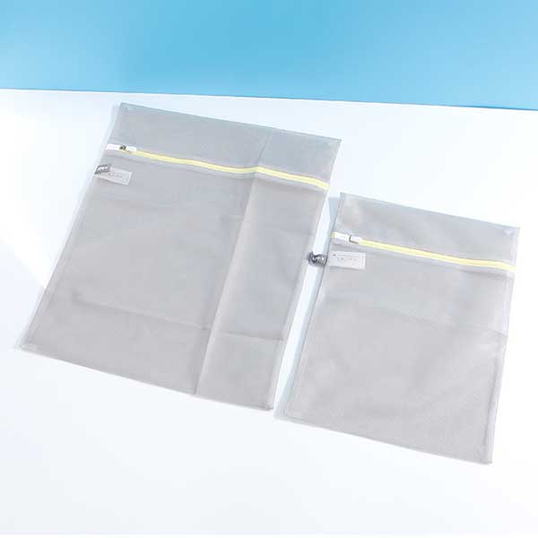 Simple Contrast Color Series Laundry Bags Set(Gray)(2 PCS)