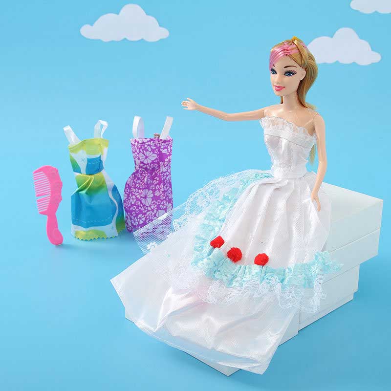 Princess doll in blue dress (JJ9904)
