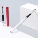 Portable telescopic lip brush