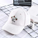 Fashion streamer baseball cap (beige)