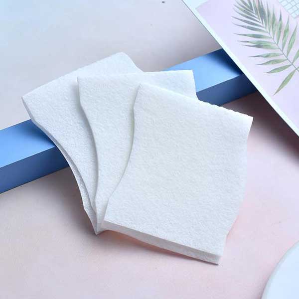 Fiber bubble cotton pad