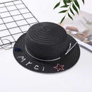 Letters five-star Xiaoping Top Snaps - Black