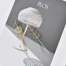 Stylish thin temperament earrings