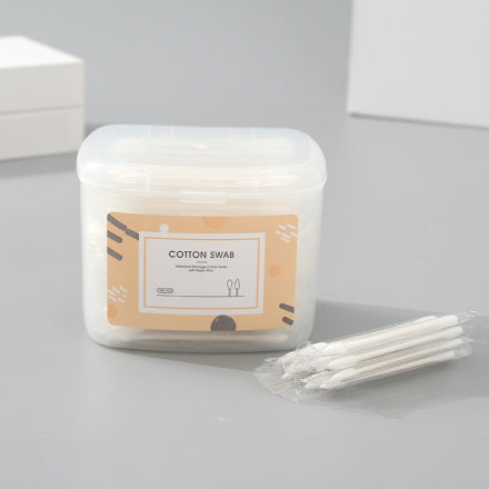 Individual Package Cotton Swab with Paper Stick