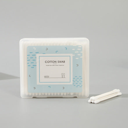 Double Tips Cotton Swab in Matte Box
