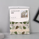 Leaf Pattern Dust-Proof Top Cover for Refrigerator/Washing Machine (Green)