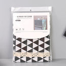 Simple Style Triangle Pattern Dust-Proof Top Cover for Refrigerator