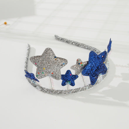 Snow Collection Shiny Stars Hair Hoop for Kids
