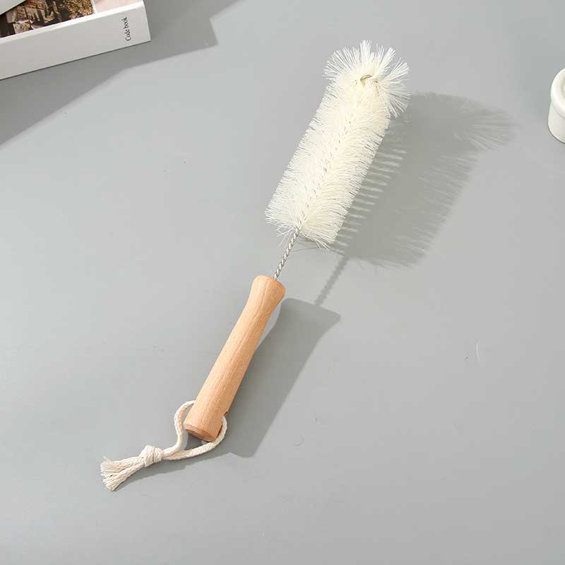 Baby Bottle Brush with Wooden Handle