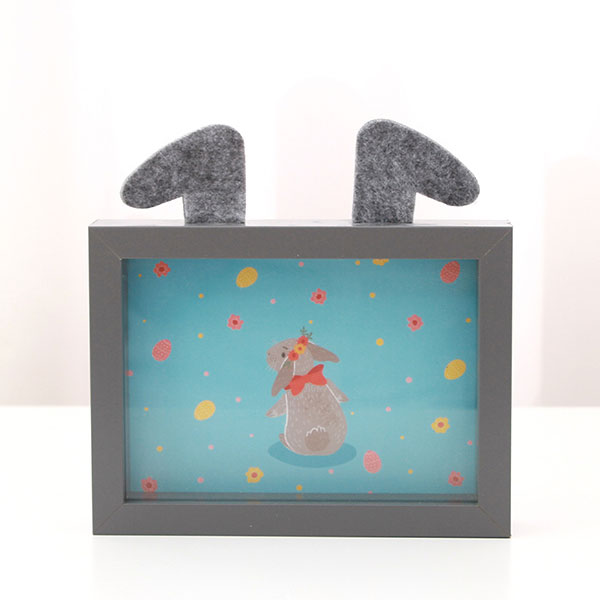 7-Inch Bunny Ears Picture Frame