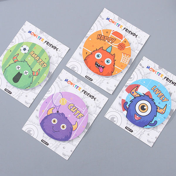 Monster Friends Collection Sticky Notes