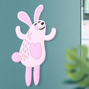 Pink Rabbit Soft Self-Adhesive Hook