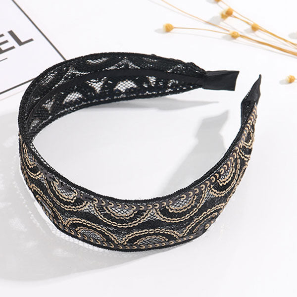 Sequines Lace Headbands