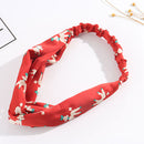 Red Trendy Interlock Headwrap