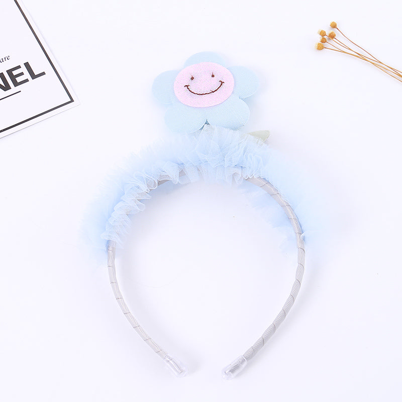 Smiley Flower Headband for Children