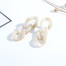 Chain Earrings with S925 Silver Pin