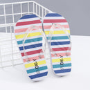 Coloured Stripes Flip Flop Sandals for Children