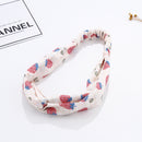 Checked Strawberry Headwrap