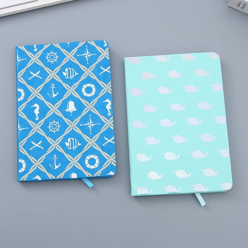 Ocean Collection A5 PU Cover Notebook (80gsm) (96 Sheets)
