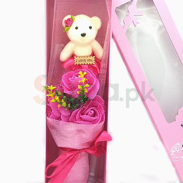 Small Decoration Teddy Bear Flower Bouquet