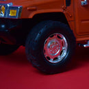 Pull Back Hummer Die Cast Truck Toys For Kids Friction Cars Die-Cast Cars Toys | Rust Red
