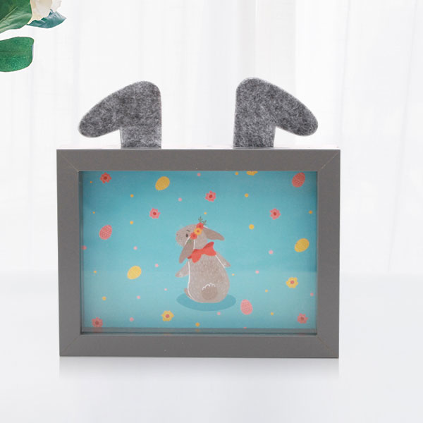 7-Inch Bunny Ears Picture Frame