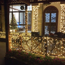 Copper Wire 8 Modes Solar String Lights Waterproof 200 LED 22M 