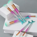 Mermaid Gradient Dazzling Series Makeup Brush