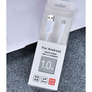 Android High Quality Data/Charging Cable Usb - White- 1 Meter