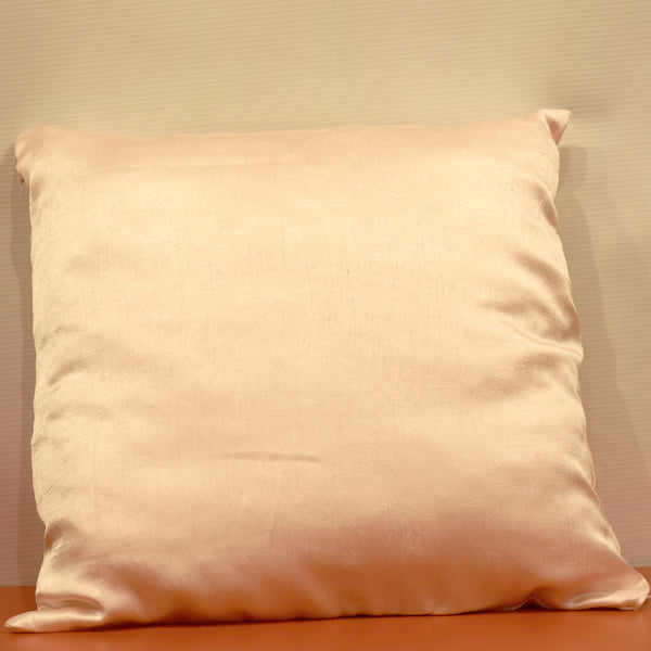 Silk fabric sofa cushion