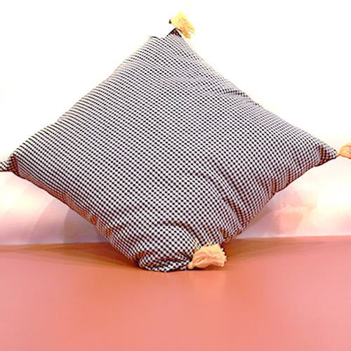 Elegant Premium Cotton Sofa Cushion (Grey)