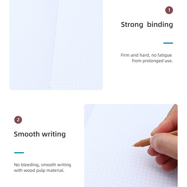 Ocean Collection A5 PU Cover Notebook (80gsm) (96 Sheets) (Price For 1 Piece)
