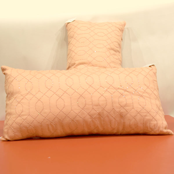 Silk Fabric Sequence Deck Cushion
