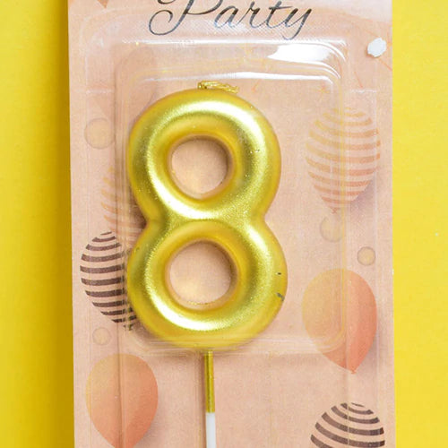 Birthday Colorful Number Candle