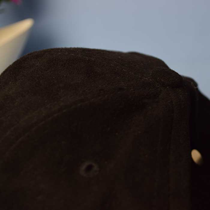Deerskin Simple Kid Baseball Hat (Black)