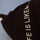 Deerskin Simple Kid Baseball Hat (Black)