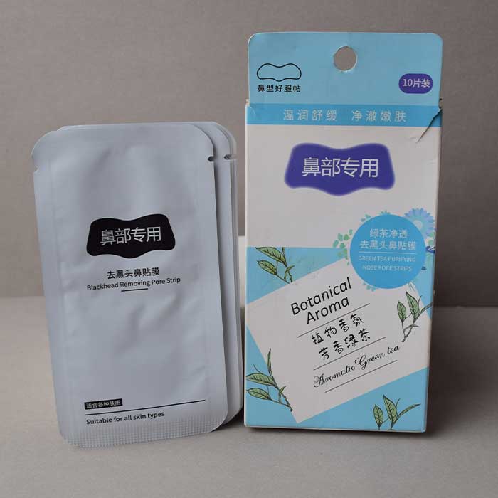Green tea net to transfer black head nasal film