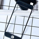 Carbon Fiber Tempered Glass Screen Protector For Iphone 7- Black