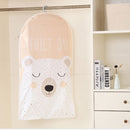 Cartoon Bear Clothes Dust Cover Storage Bag
